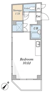 ゲストハウスヒラタ【5階】の間取り