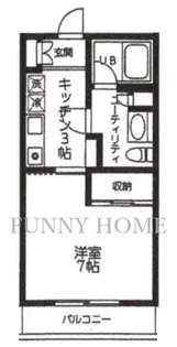 バードコート深沢II【2階】の間取り