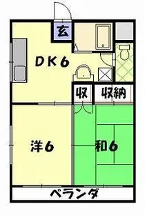 井上ビル【1階】の間取り