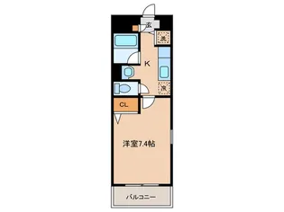 パークサイド西小路【5階】の間取り