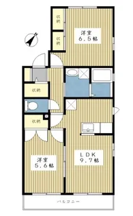 リュミエール3【1階】の間取り