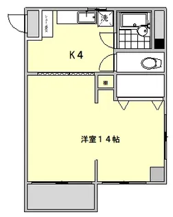 グレイス南馬込【1階】の間取り