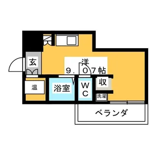 ドルミ錦糸町大興ビル【10階】の間取り