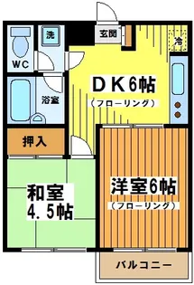 東京都調布市国領町1【マンション】の間取り