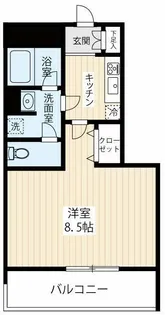 ARCOBALENO MUSASHIKOSUGIII【1階】の間取り