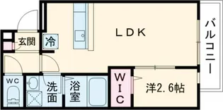 KEIAI RESIDENCE 梅島【2階】の間取り