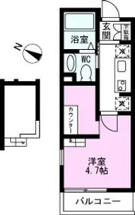 My Style vintage 千間台【3階】の間取り