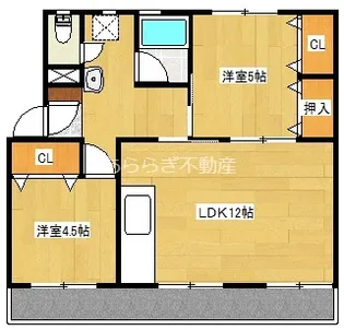静岡県浜松市中央区芳川町【マンション】の間取り