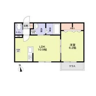 埼玉県川口市仲町【マンション】の間取り