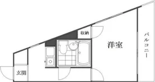ロンスター三軒茶屋【2階】の間取り