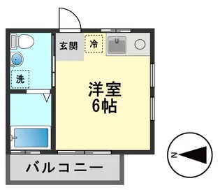 東京都葛飾区西新小岩4【アパート】の間取り