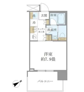 東京都港区海岸1【マンション】の間取り