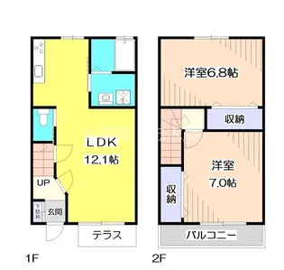 埼玉県朝霞市岡3【一戸建】の間取り