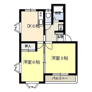 メゾン・メルシー【2階】の間取り