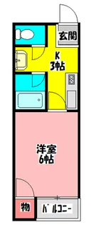 ライフワールドII91【2階】の間取り