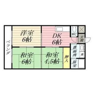 Fifth Ave【2階】の間取り