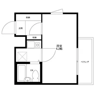 三和マンション3号館【1階】の間取り