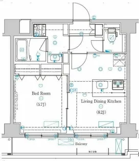 ラフィスタときわ台【5階】の間取り