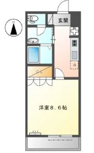 サニーヒルズ【1階】の間取り