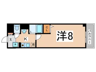 オレンジコート西心斎橋の間取り