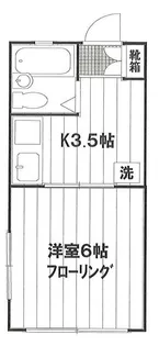第2フルールド花崎【2階】の間取り