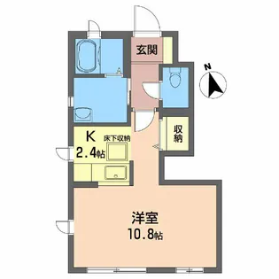 シャーメゾンパンジー【1階】の間取り