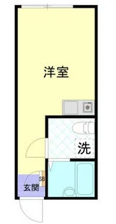 フォンテーヌ根岸【2階】の間取り
