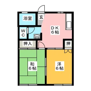 スパークシティ【1階】の間取り