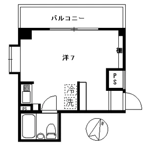 AVANTI千川【2階】の間取り