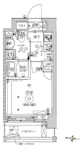 クレイシア西横浜グランカリテ【2階】の間取り