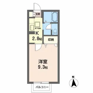 プレジオOHII【1階】の間取り