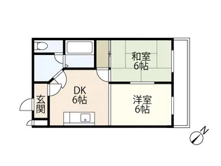 ソフィア祇園【4階】の間取り