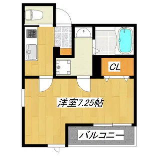 パーチェ赤羽【2階】の間取り