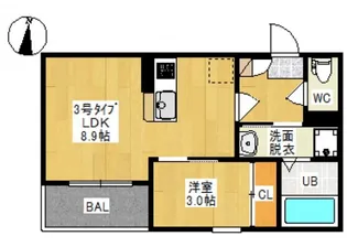 REGALEST ARVITA【2階】の間取り