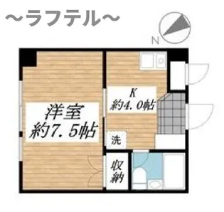 狭山サンホワイトマンション【2階】の間取り