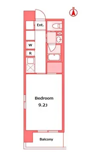 AXIS元住吉【2階】の間取り
