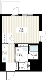 プレシャスハーモニー八王子【4階】の間取り