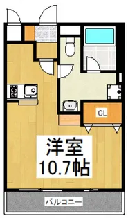 アルカンシエル セブン【3階】の間取り