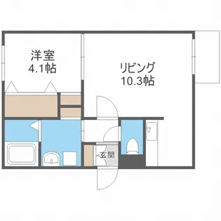 Prima Ravie【2階】の間取り