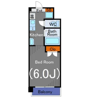 メゾンドジュネス【1階】の間取り
