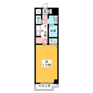 la.Chaine【1階】の間取り