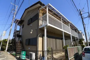 コーポ名都借の画像