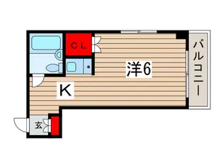 スコレー轟【2階】の間取り