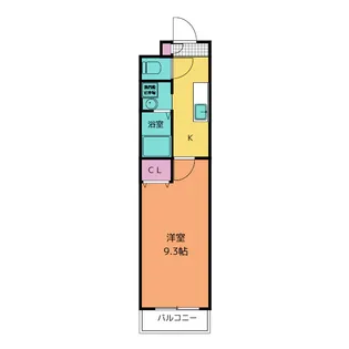 マルシェ ドミール【3階】の間取り