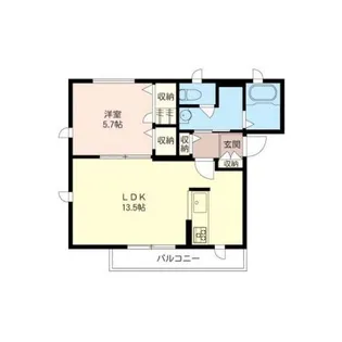 HAL横濱【1階】の間取り