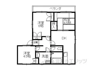 セリハイツ【1階】の間取り