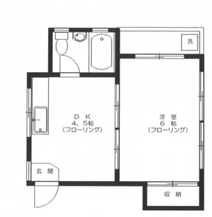JETマンション【3階】の間取り