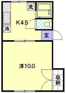 峰ビル【3階】の間取り
