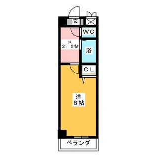 ピエッサ広【1階】の間取り