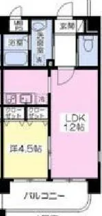 グラッポロ【4階】の間取り